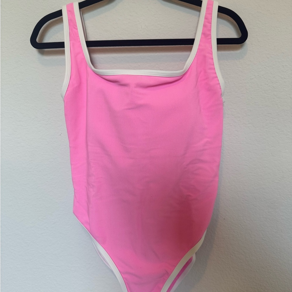 NWT LainSnow Bubblegum Pink One-Piece